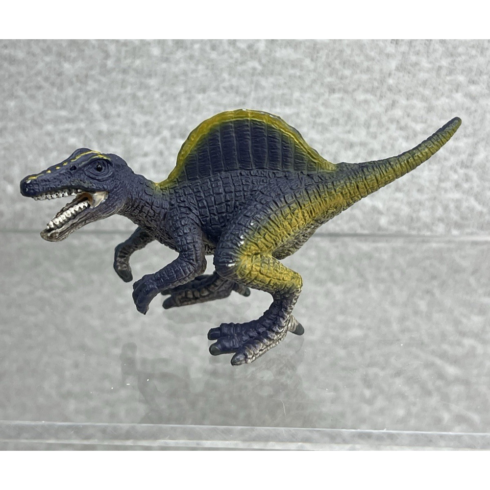 Schleich Spinosaurus Mini Dinosaur Figure Purple Retired Collectible Germany
